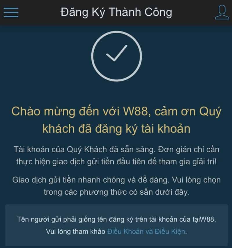 Cách đăng ký W88 - Hướng dẫn chi tiết tại W88oaz